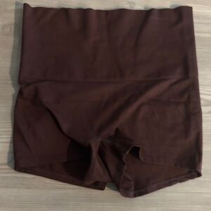 PINK Victoria's Secret Brown High-Waist Shorts